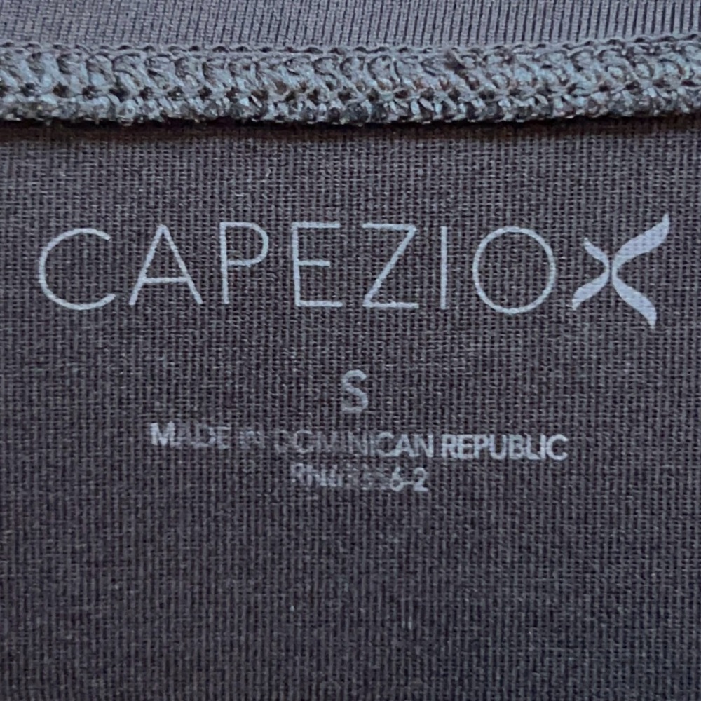 Men’s Black Capezio Dance Shirt, Size S - Picture 3 of 3